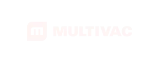 A black and white logo with the word multi vac